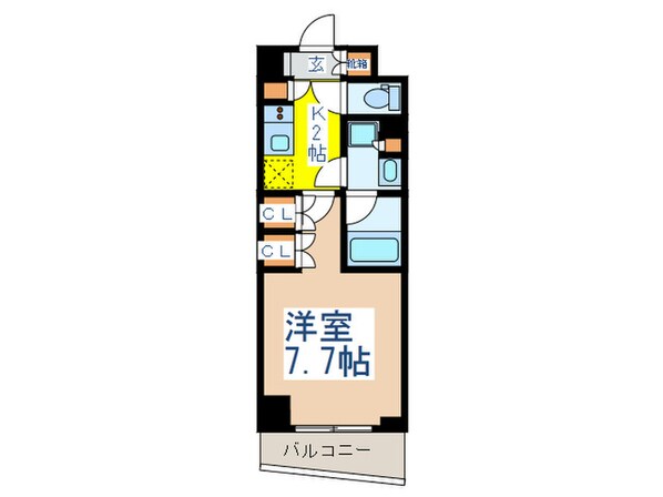 リテラス馬込の物件間取画像